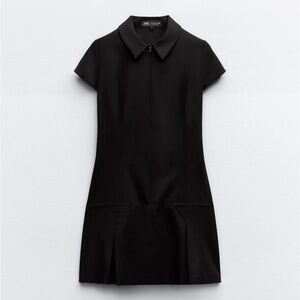 Short pleated dress